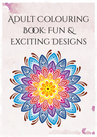 adult colouring book